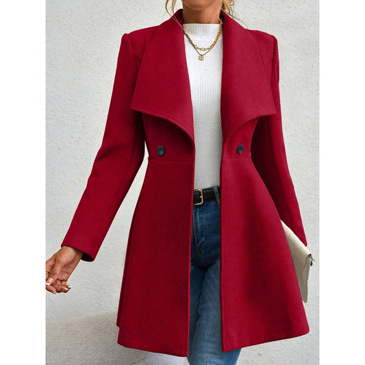 Sophia Luxe Lapel Coat